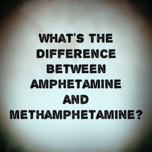 difference between amphetamine and methamphetamine
